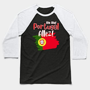 Portugal Qatar World Cup 2022 Baseball T-Shirt